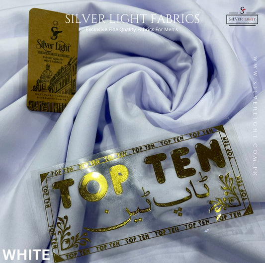 Top Ten Wash n Wear (White)