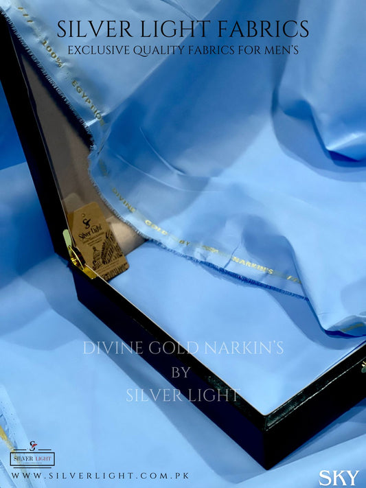Divine Gold Narkin's Cotton (Sky Blue)